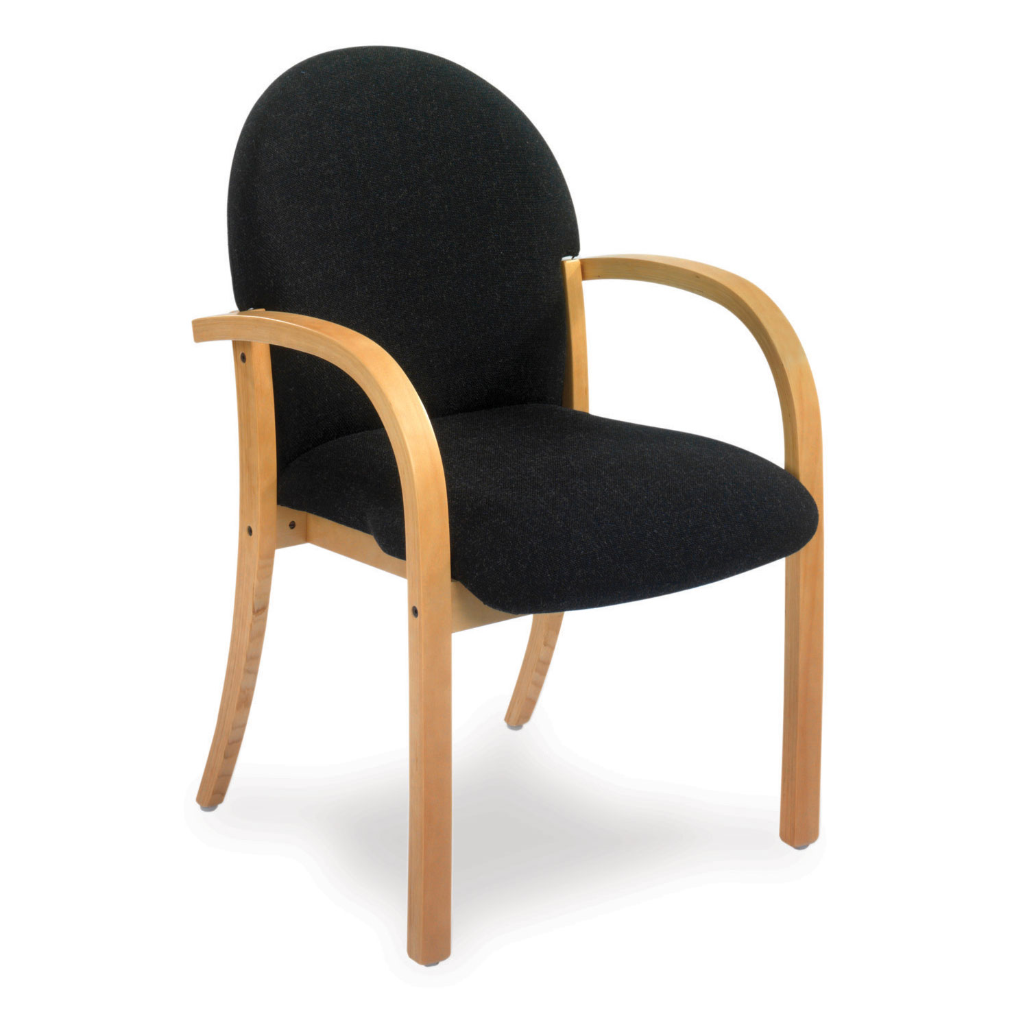 Advanced 407 Wooden Visitor Armchair