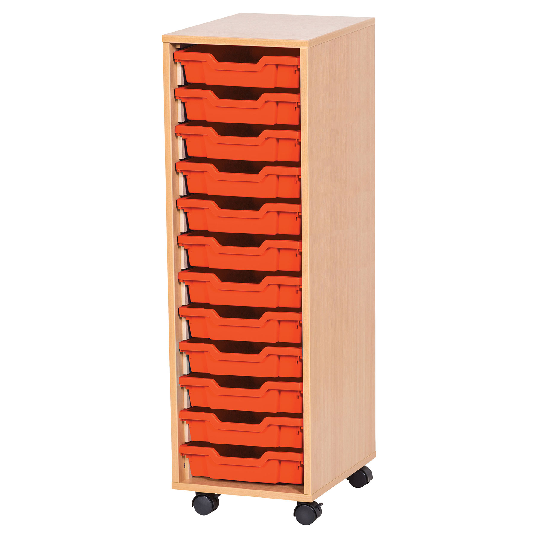 12 High Single Column Tray Storage (12 Shallow Trays)