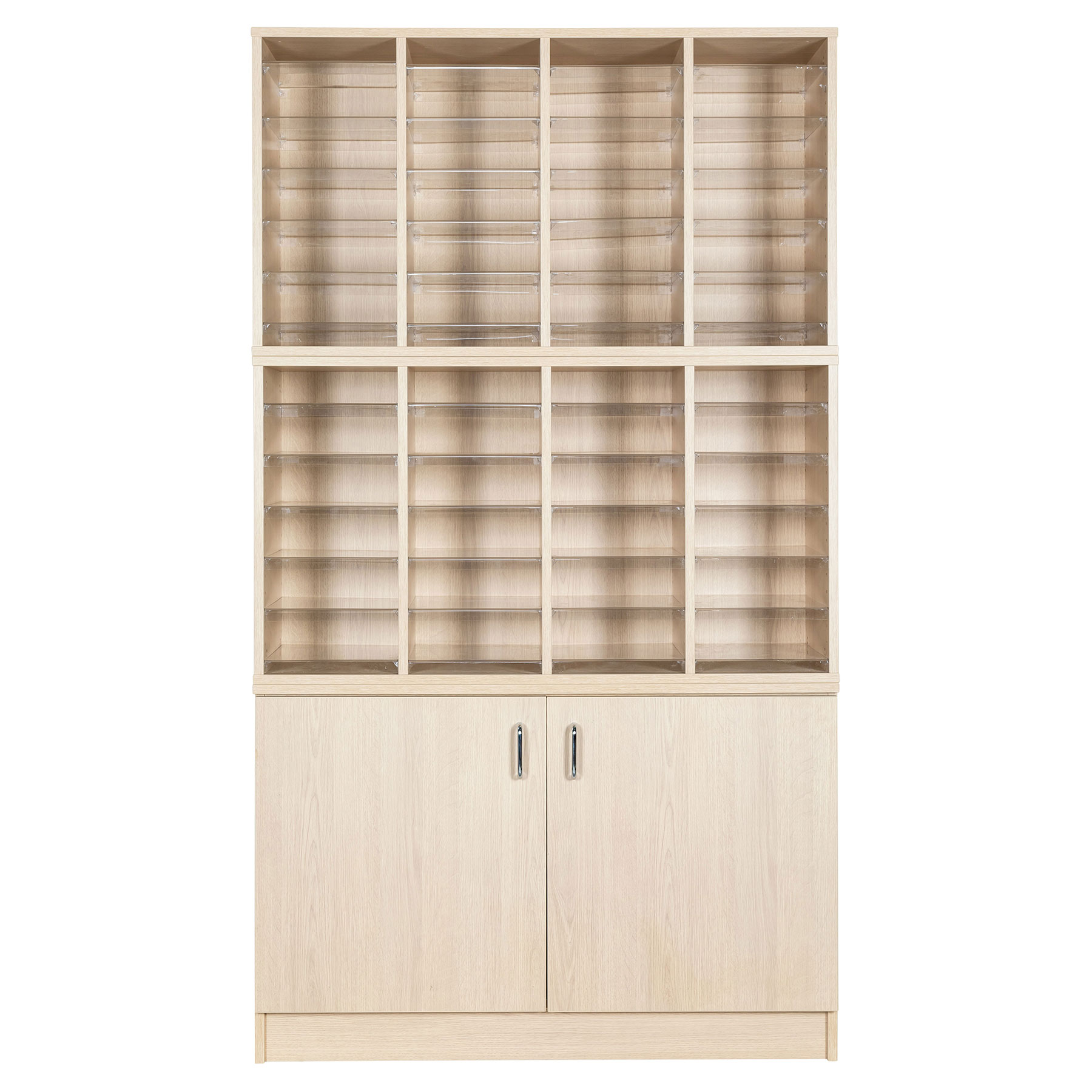 48 Compartment Pigeonhole Store + Cupboard