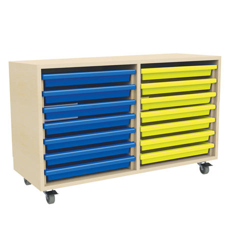 Two Column Art Tray Storage (14 x A3 Trays)