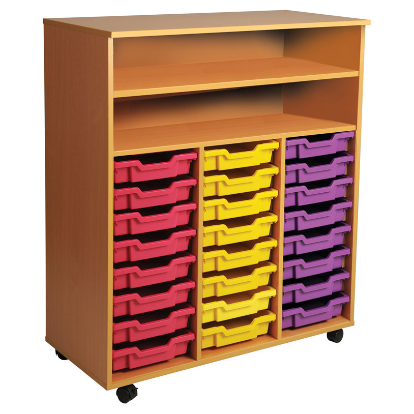 Triple Bay Art Tray Storage (24 Trays)