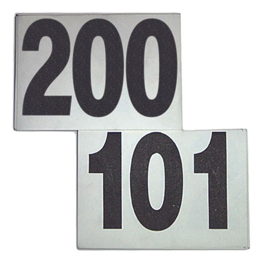 Competitor Numbers 101-200, Set Of 100