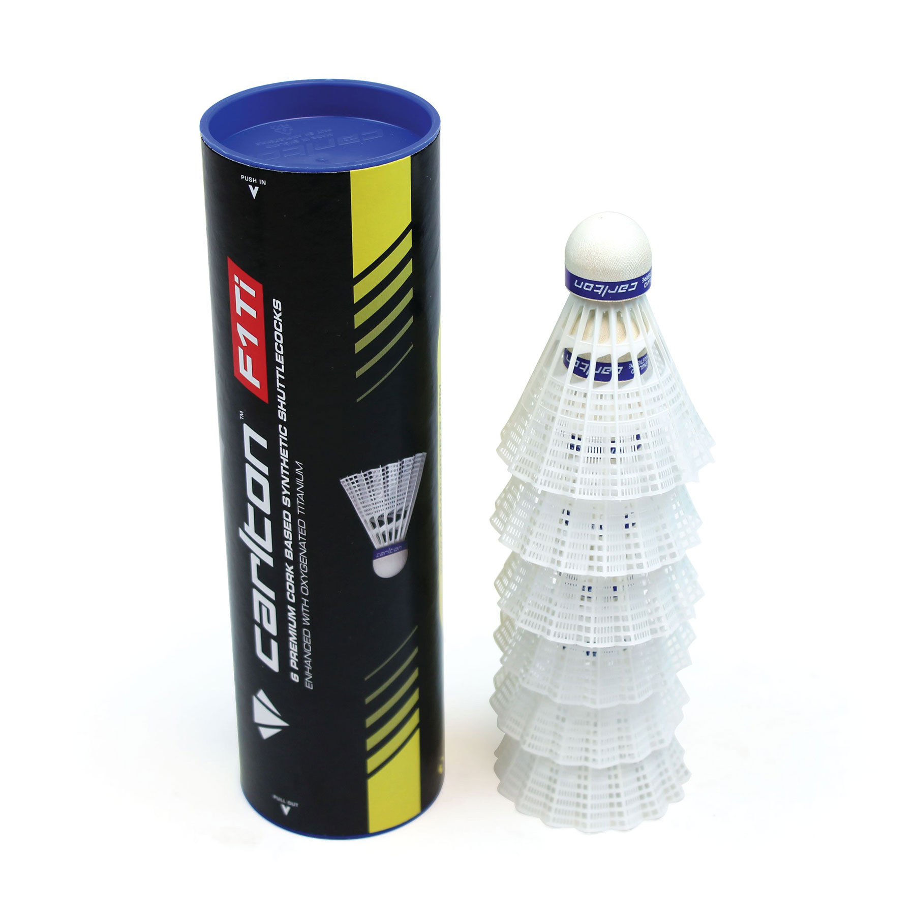 Carlton F1TI Shuttlecock - Tube of 6