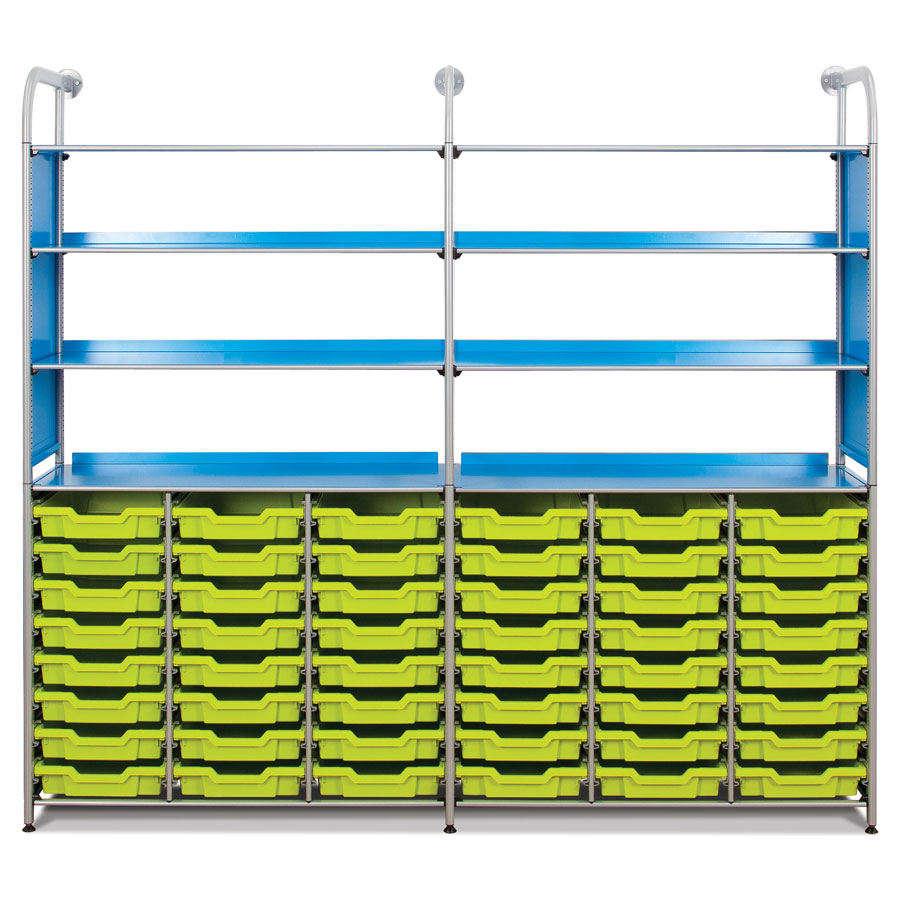 Callero Resources Store Extra + 48 Shallow Trays