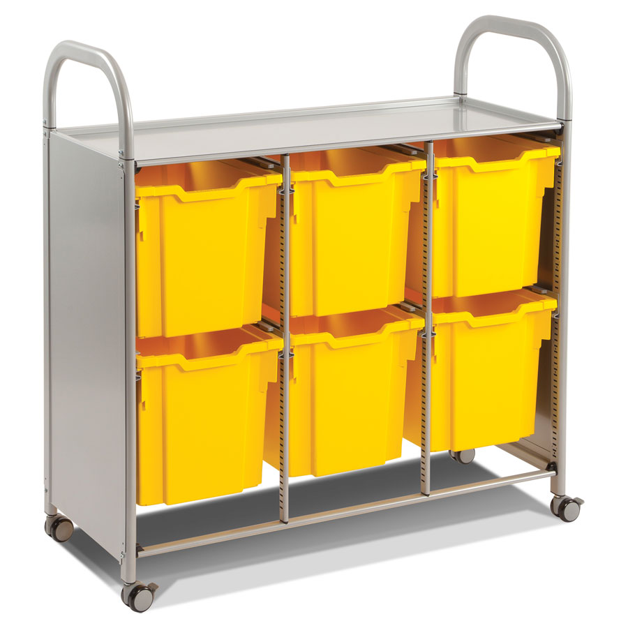 Callero Treble Trolley + 6 Jumbo Trays