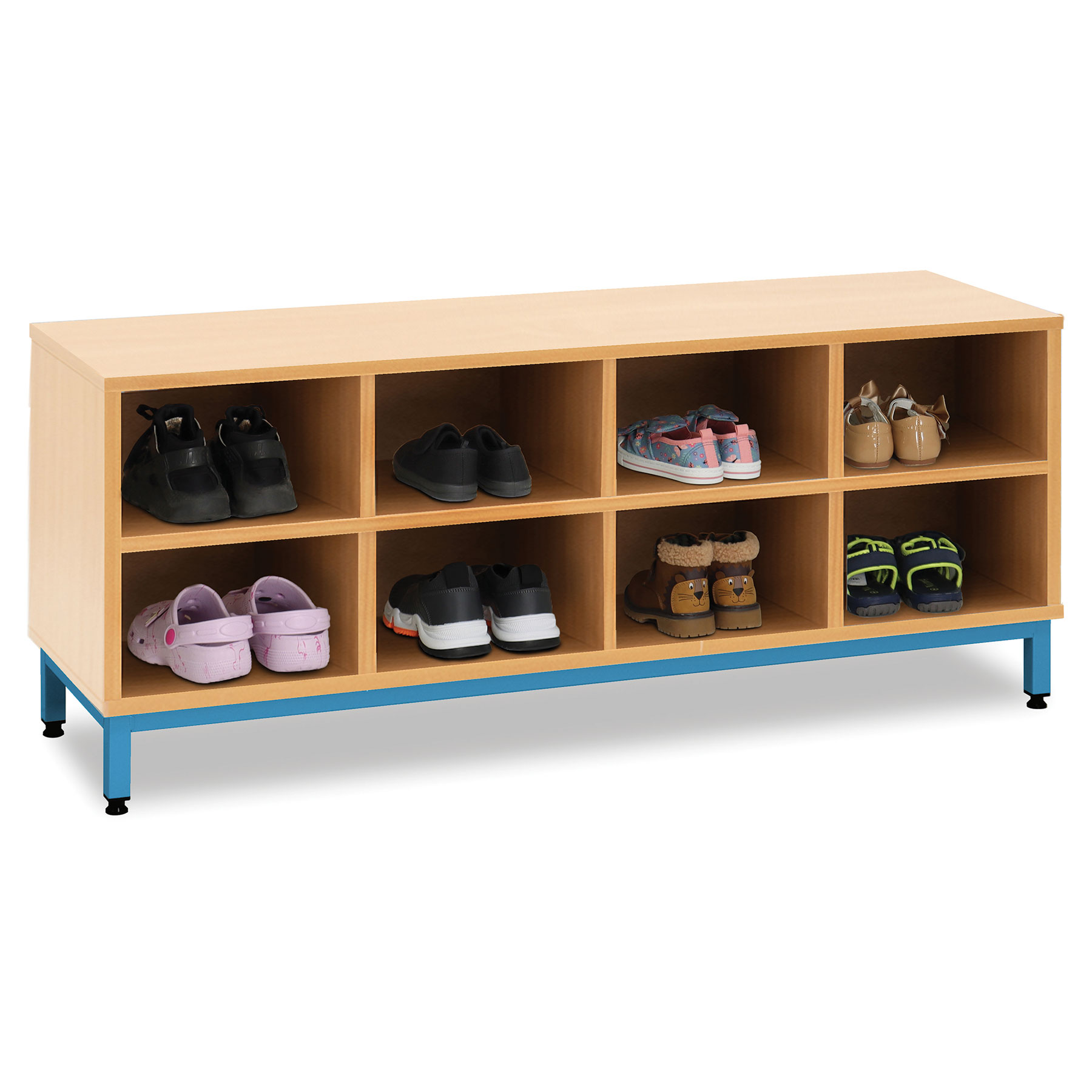 Monarch 8 Compartment Boot Bench