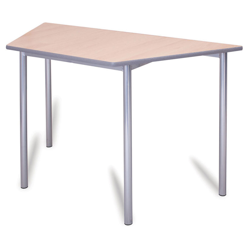 Advanced Premium Round Leg Trapezoidal School Table