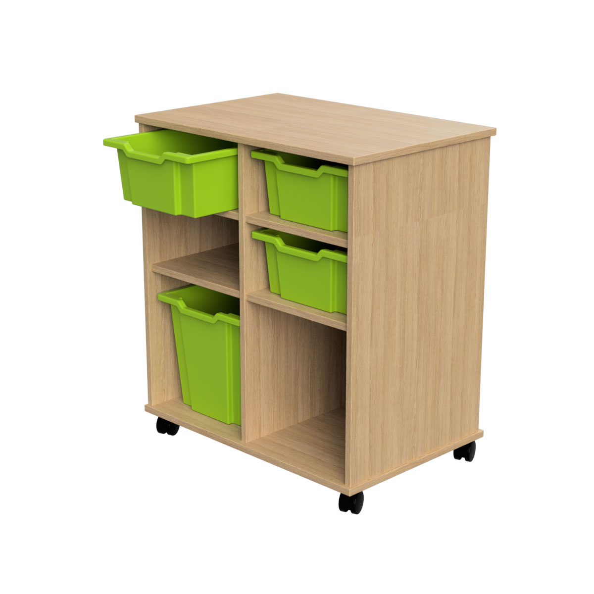 Yorkshire School Storage - 4 Deep, 2 Jumbo Tray