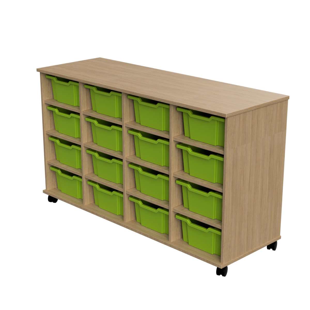 Yorkshire School Storage - 16 Deep Tray