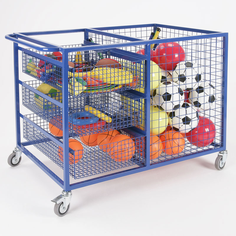 School Sports Jumbo Storage Trolley