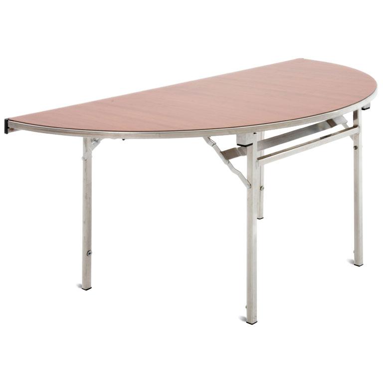 Easylift Semi-Circular Lightweight Folding Table
