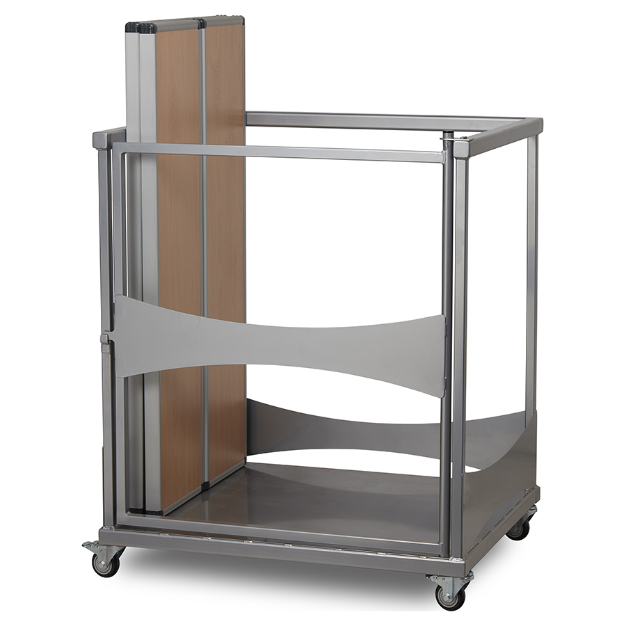 Fast Fold Folding Table & Bench Trolley