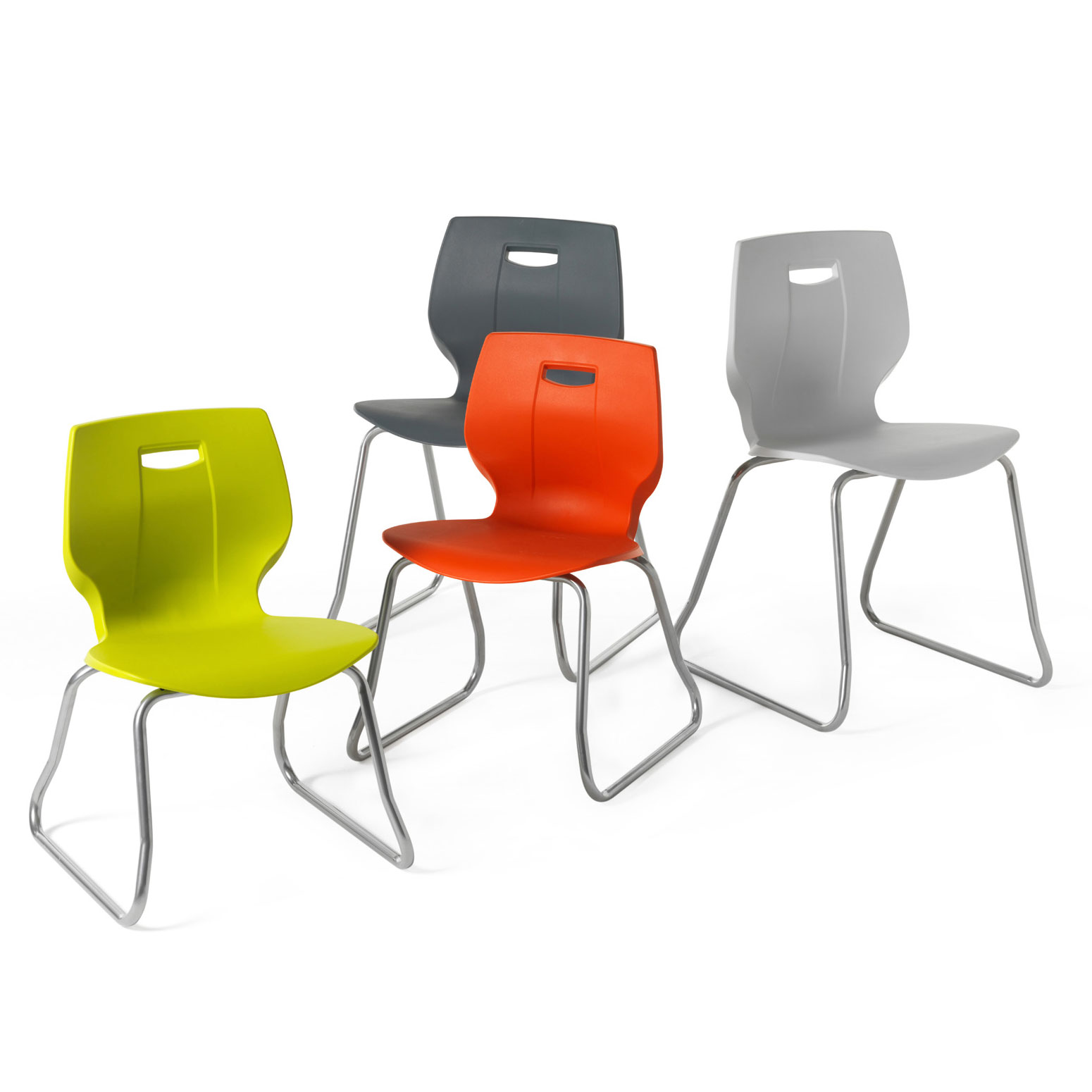 GEO Skid-Base School Chair