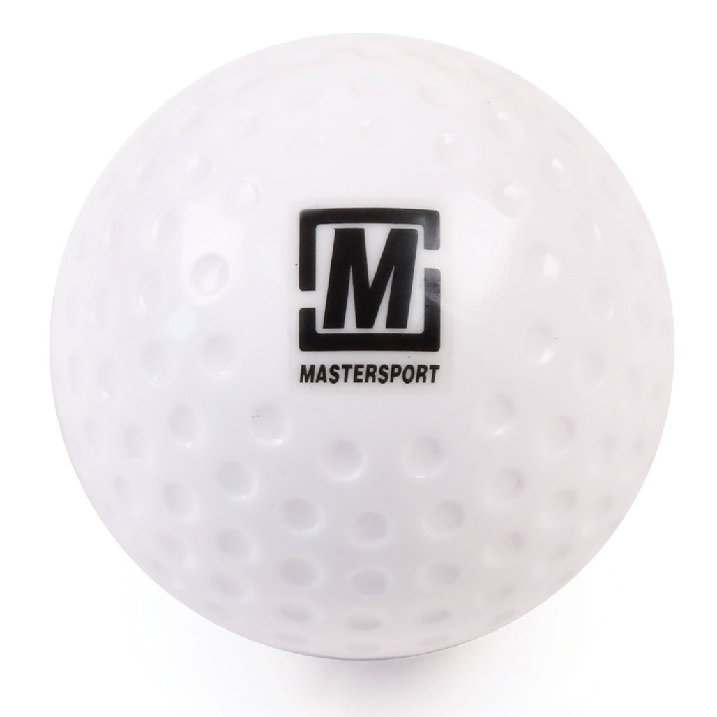 Mastersport Dimple Hockey Ball White