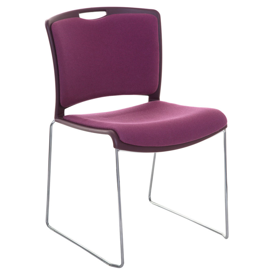Jasper High-Density Stacking Chair + Seat & Back Pad
