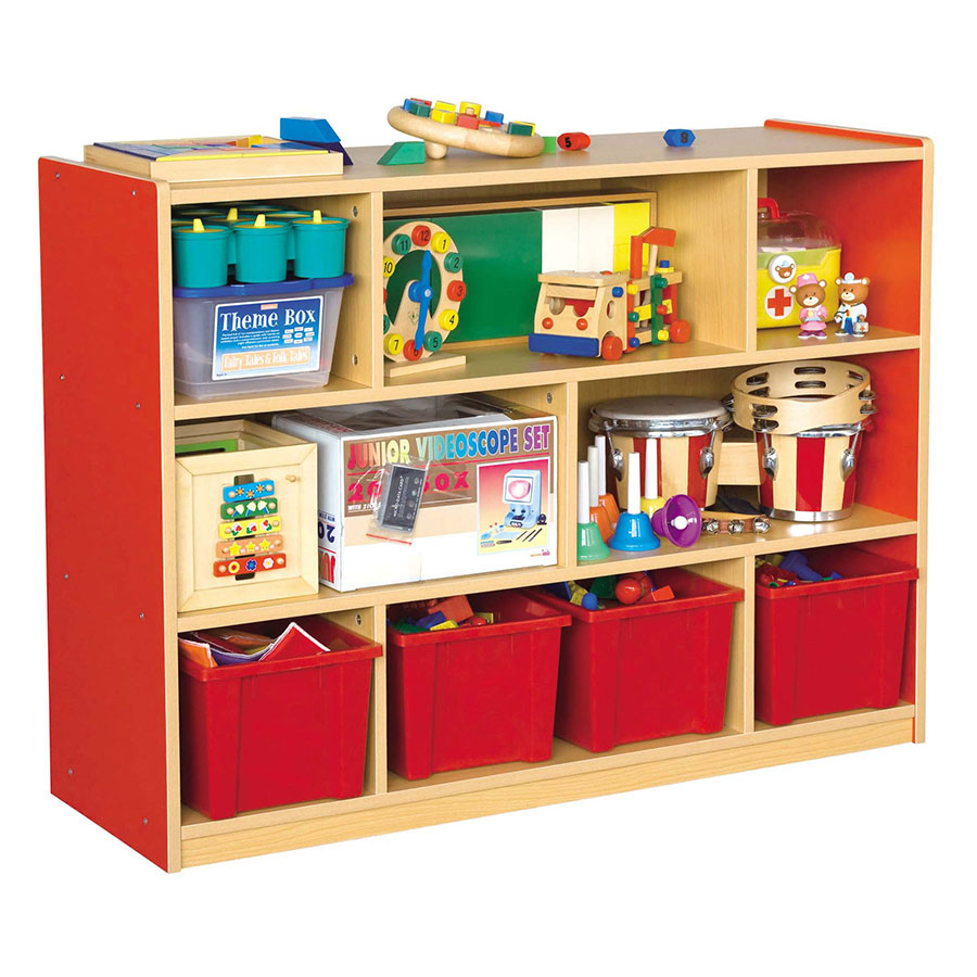 Milan 8 Compartment Classroom Cabinet