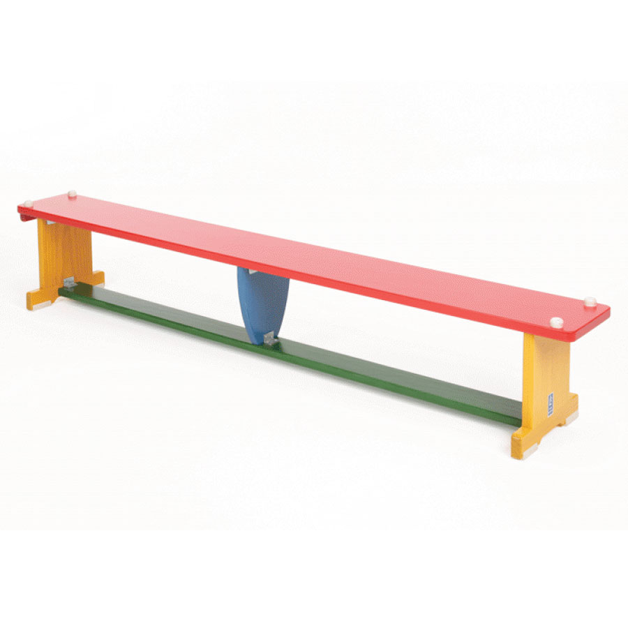 Activbench Multicoloured Wooden Gym Bench