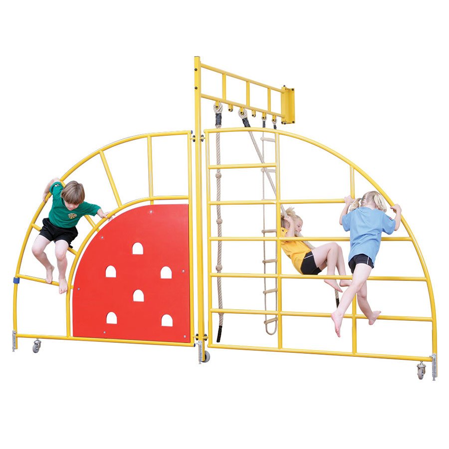 School Gym Centre Fixed Indoor Climbing Frame