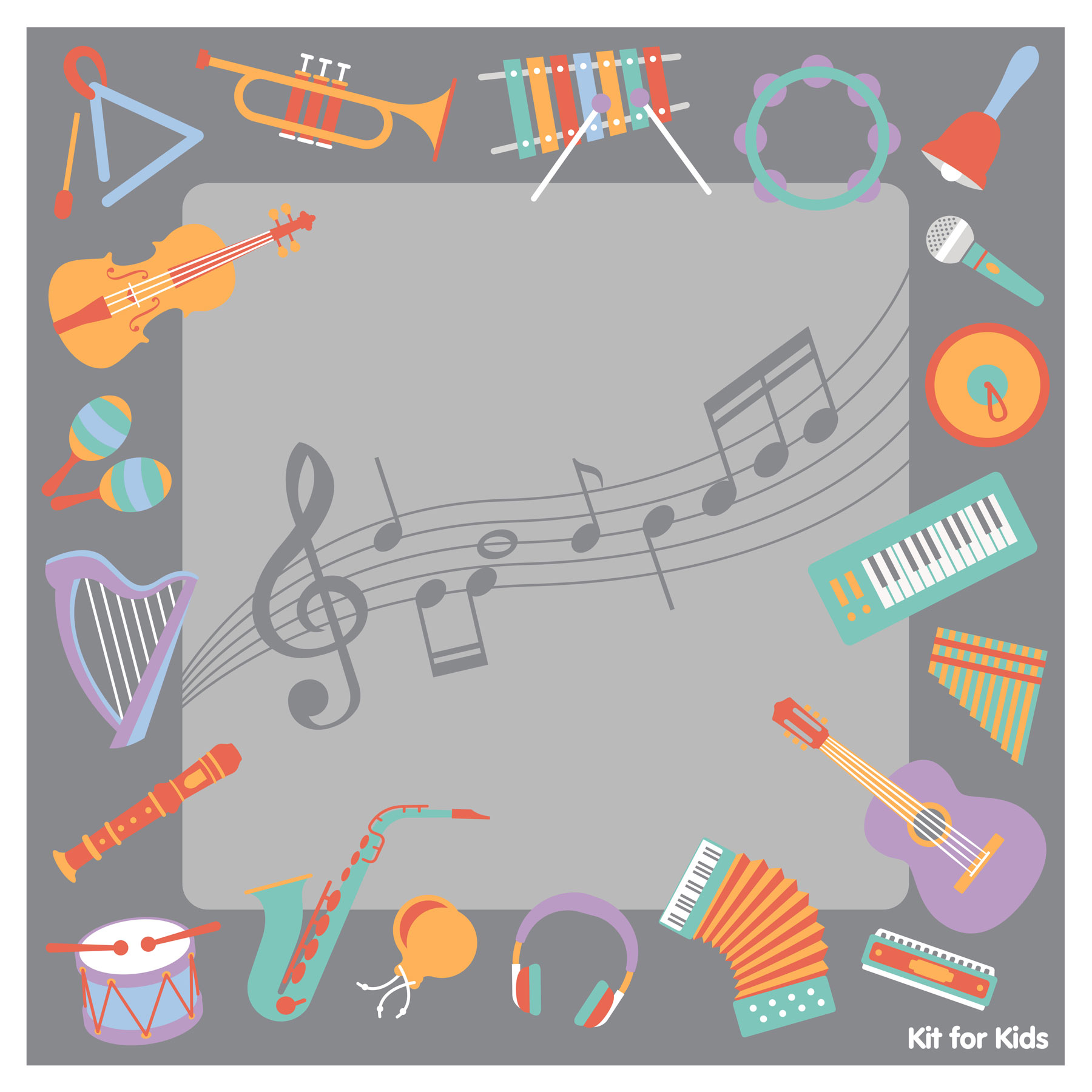 Musical Instrument Carpet | theClassroom.co