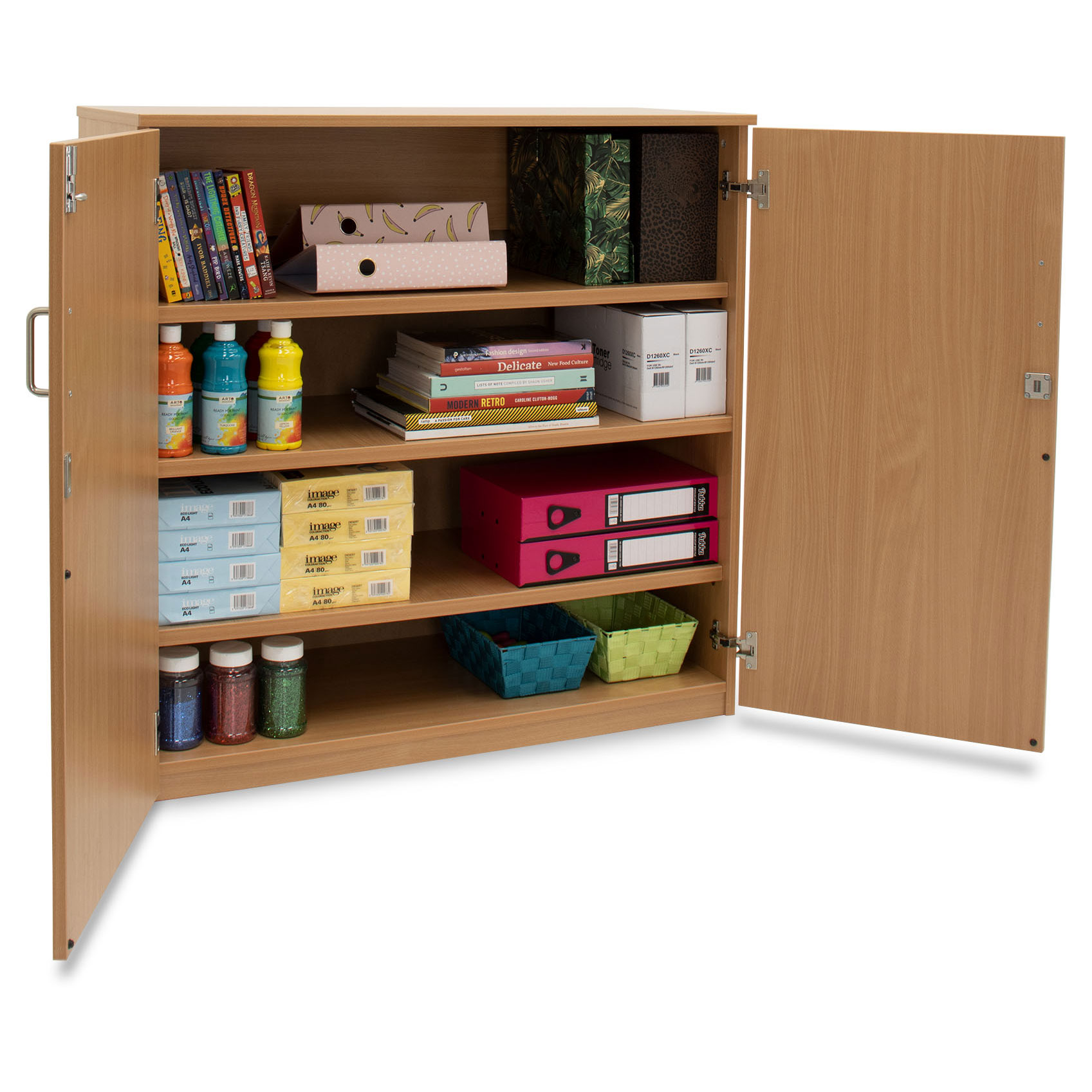 Monarch Lockable Static Cupboard (1000H)