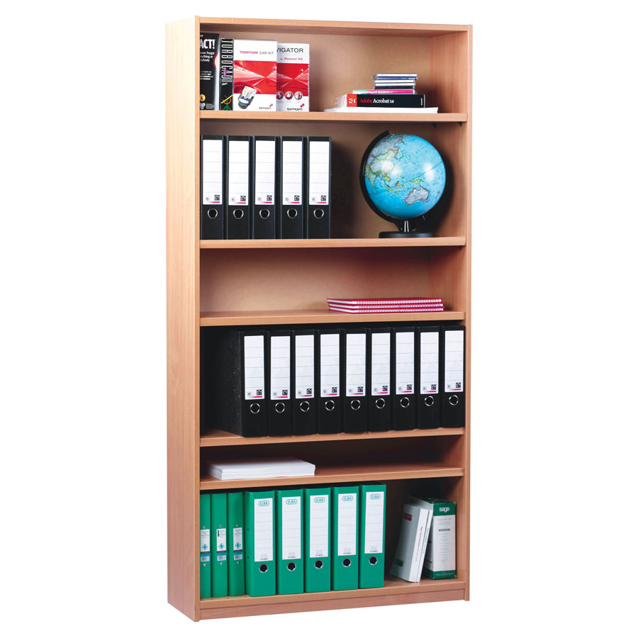 Monarch Open Bookcase with 5 Shelves (1800H)