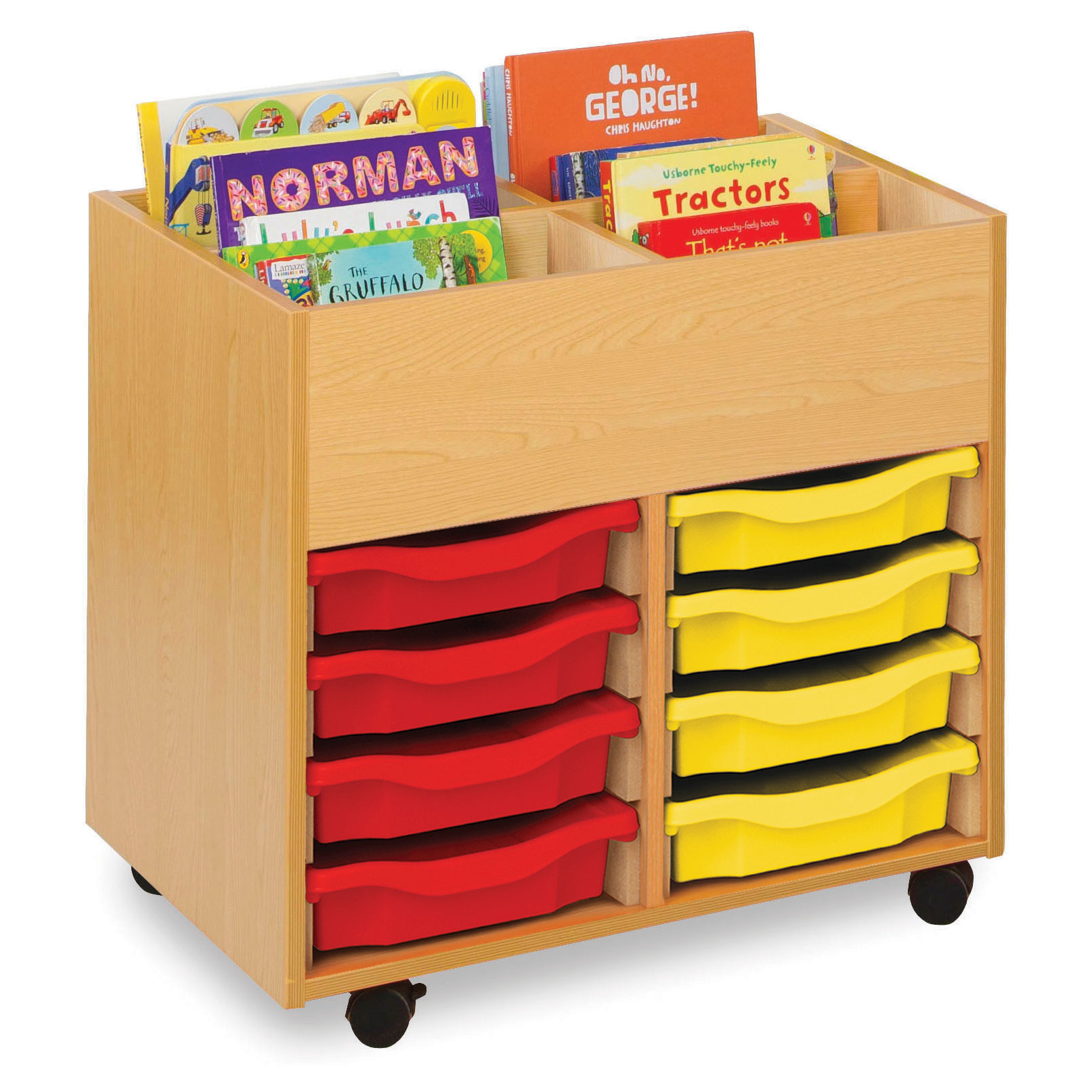 Monarch Four Bay Kinderbox with 8 Single Trays