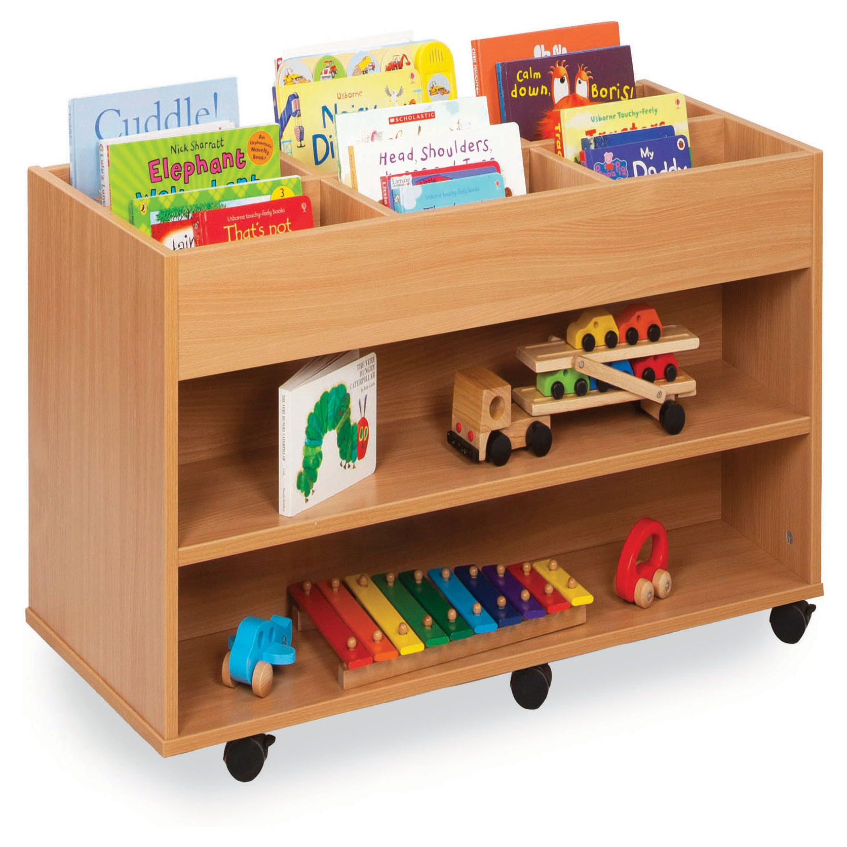 Monarch Six Bay Double-Sided Kinderbox