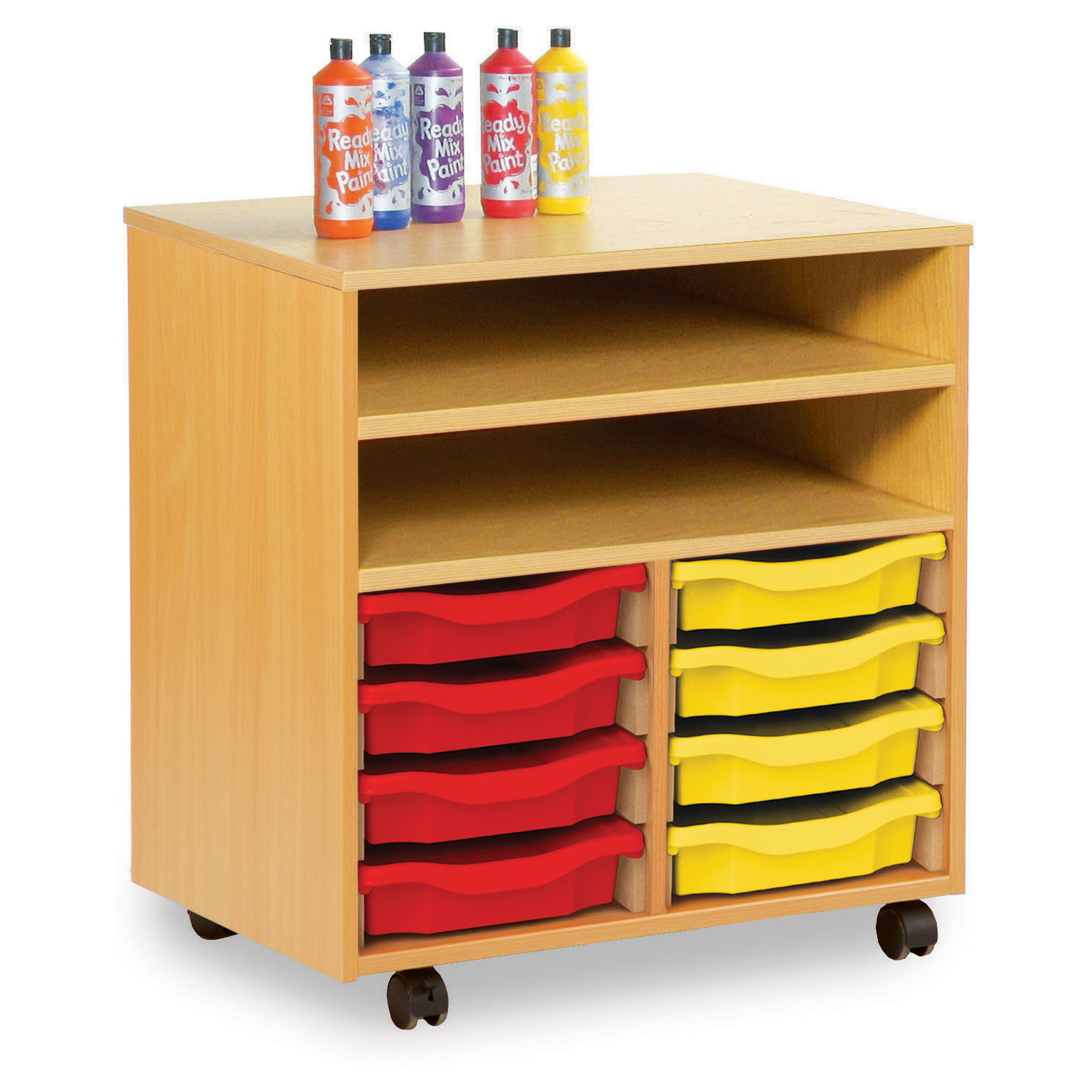 Monarch Shelf Storage With 8 Single or 4 Double Trays