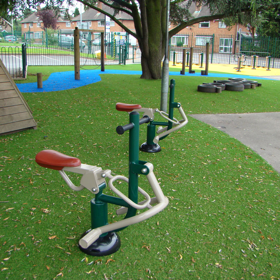 Outdoor Children's Gym Horse Rider