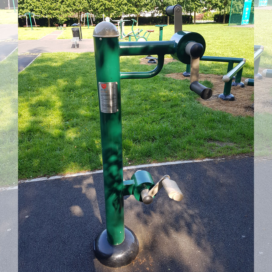 Outdoor Gym Disabled Arm & Pedal Bike