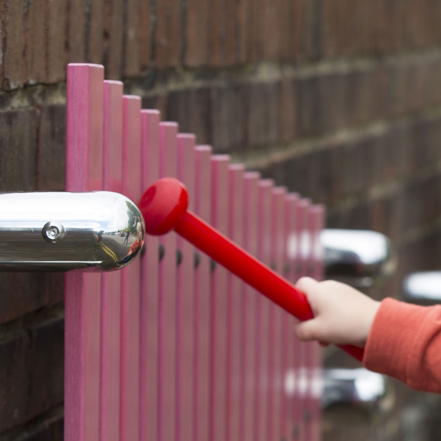 Outdoor Xylophone Wall Marimba