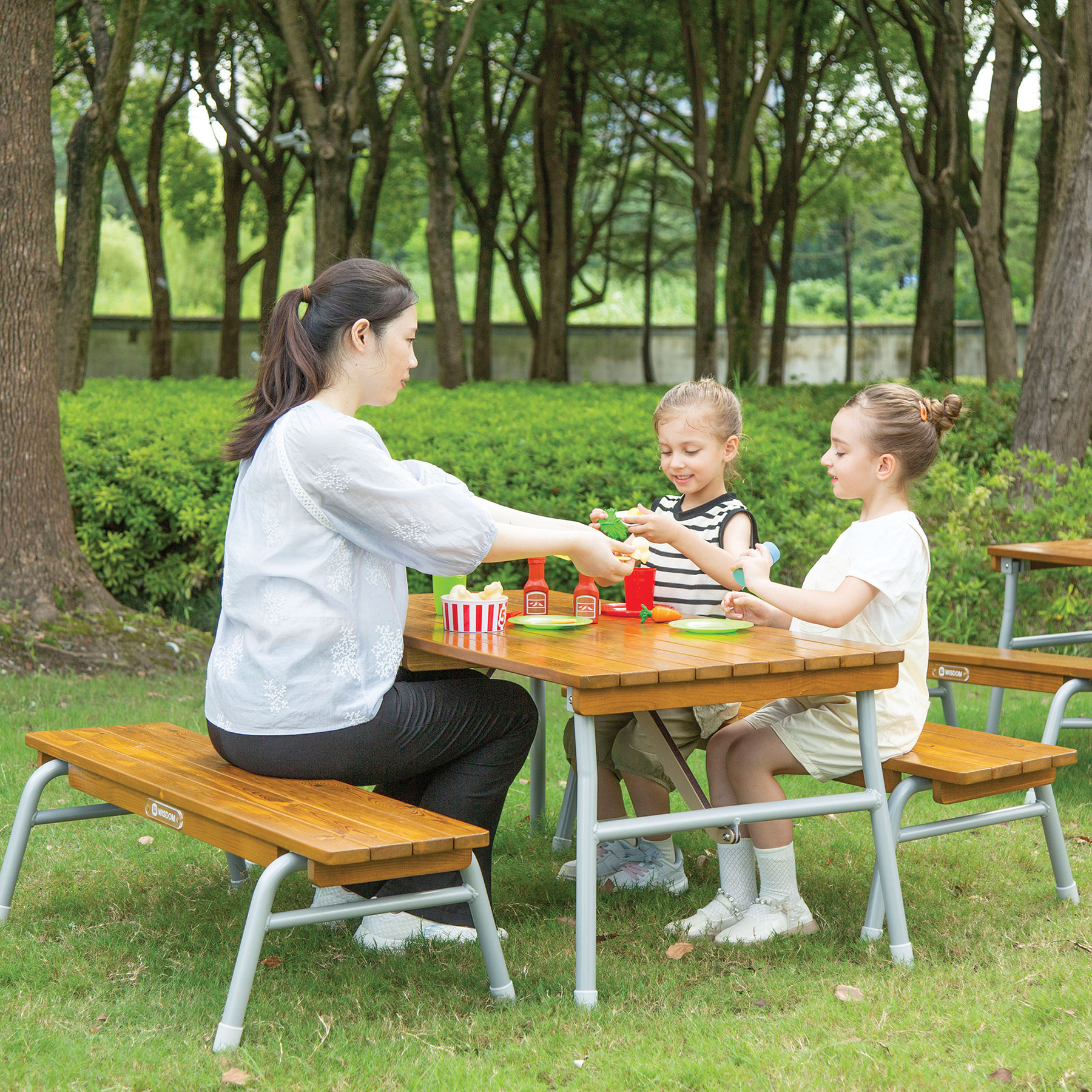 Outdoor Stacking Bench - Pack of 2 | theClassroom.co
