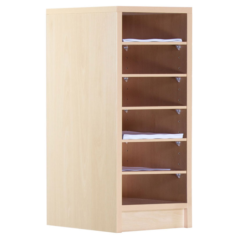 6 Compartment Wooden Pigeon Hole Unit (66cm)