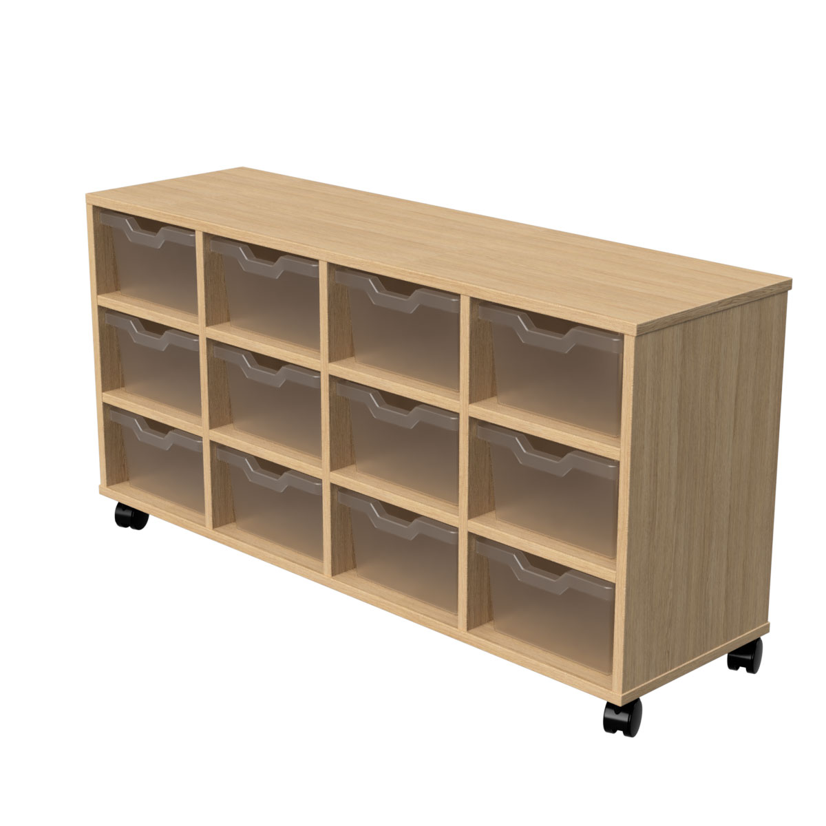 Piccolo Rack Storage 12 Tray 4 Column Piccolo Tray Storage | theClassroom.co