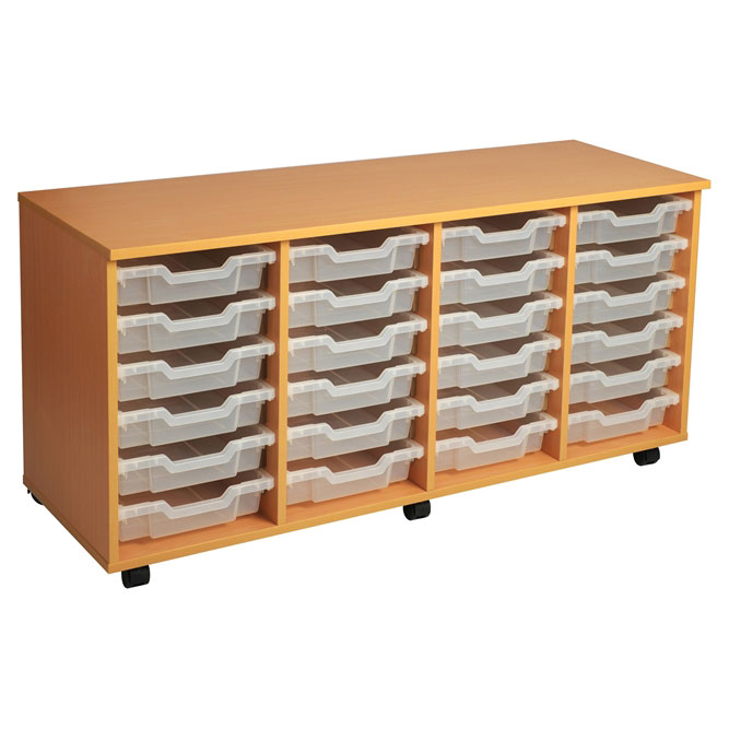 PSU6 24 Tray School Storage