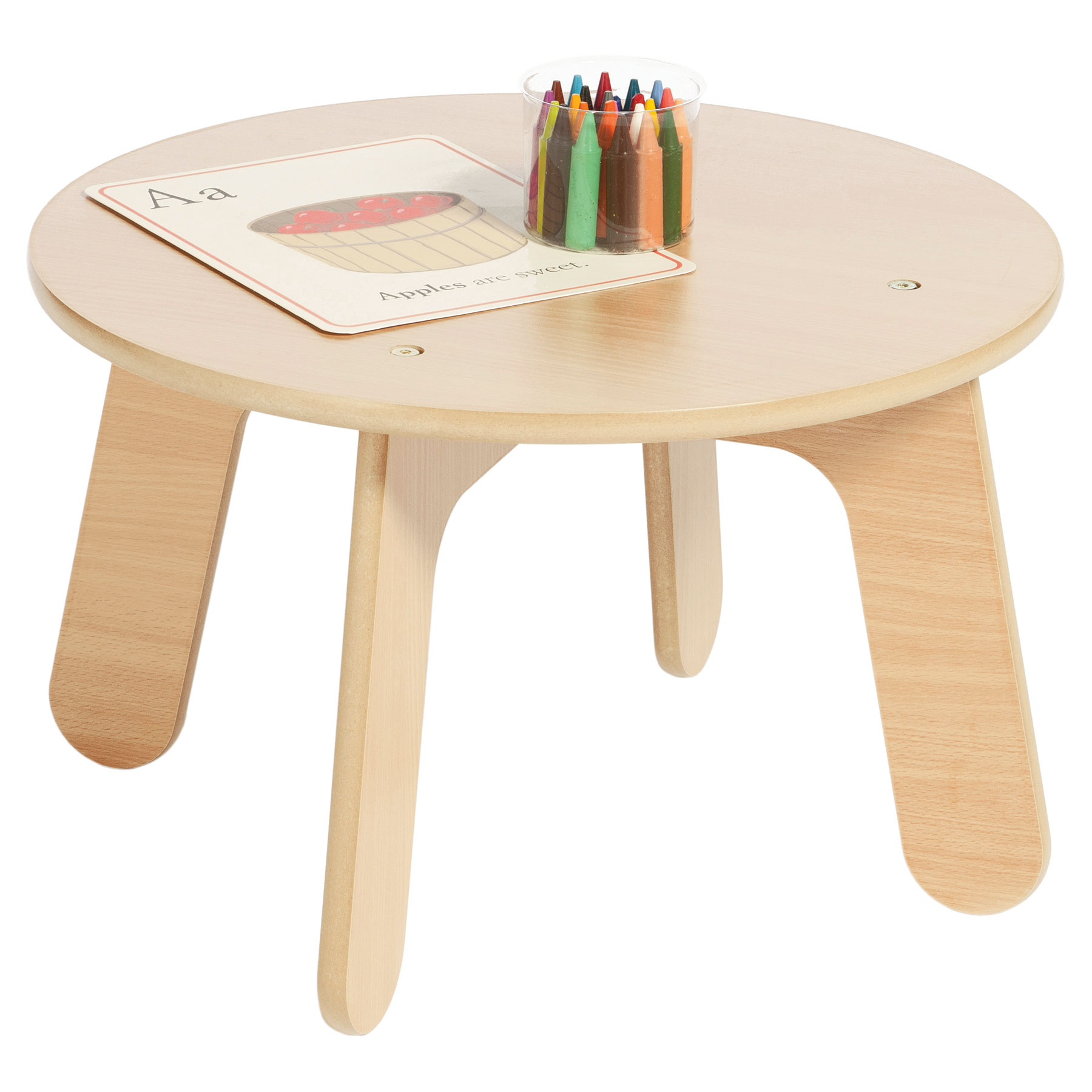 Small Round Wooden Table