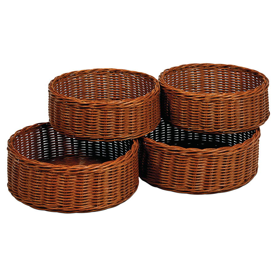 Round Basket Storage Pack of 4
