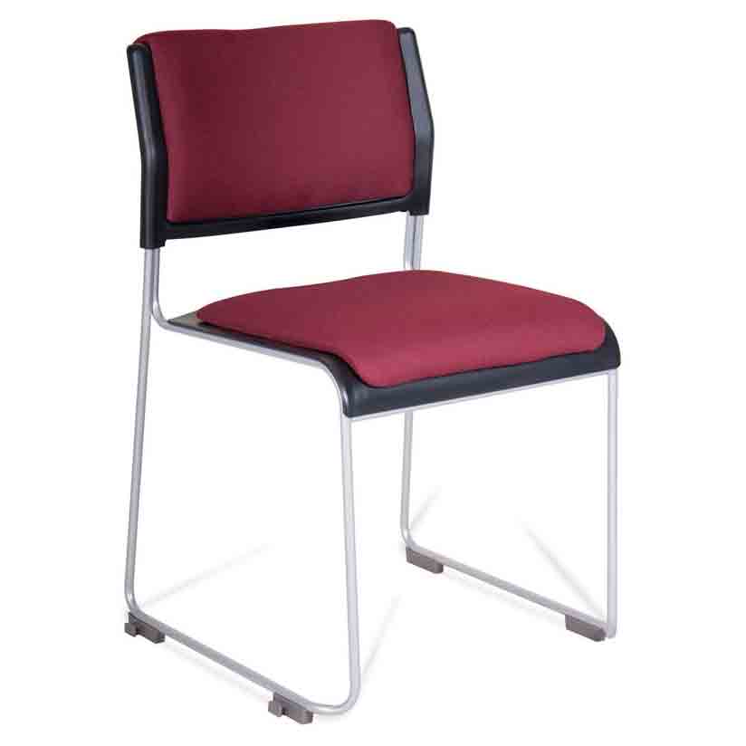 Public Stacking Conference Chair + Seat & Back Pad