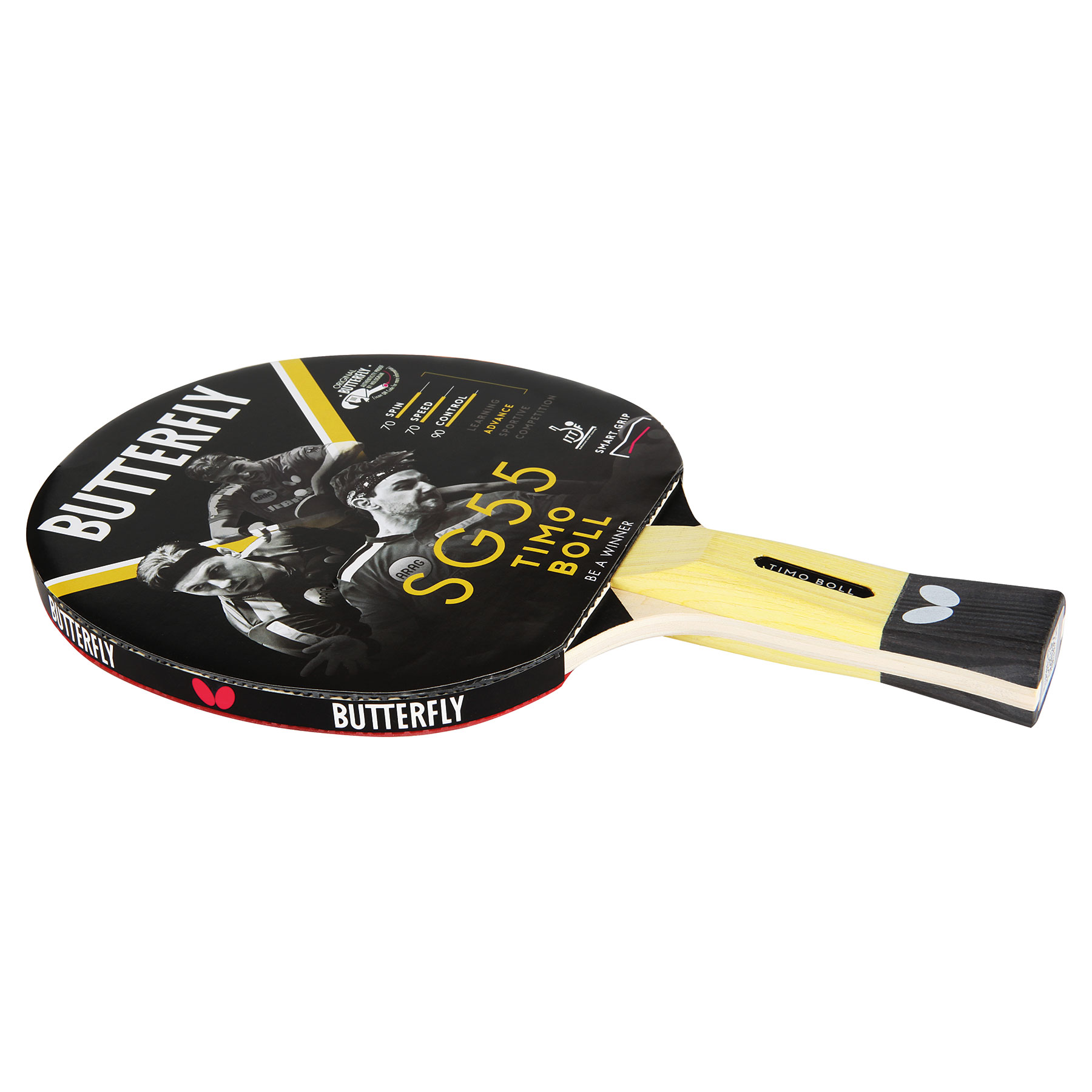 Butterfly Timo Boll SG55 - ITTF Approved Pan Asia 1.5mm Rubber ...