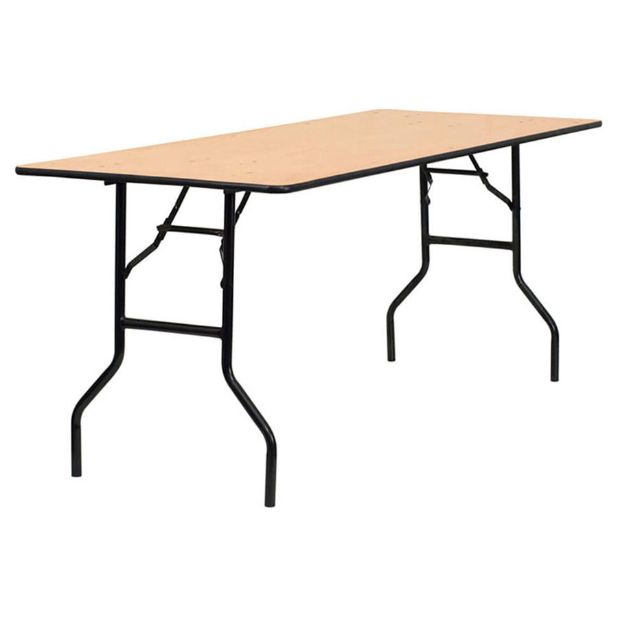 Plywood Rectangular Folding Table
