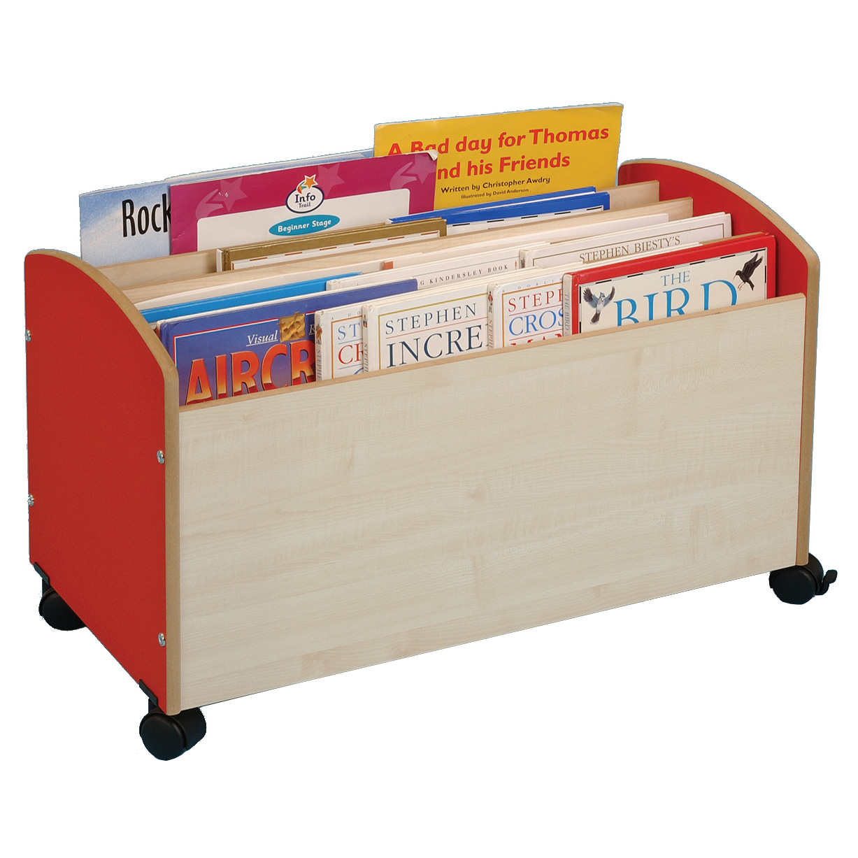 kids book storage box