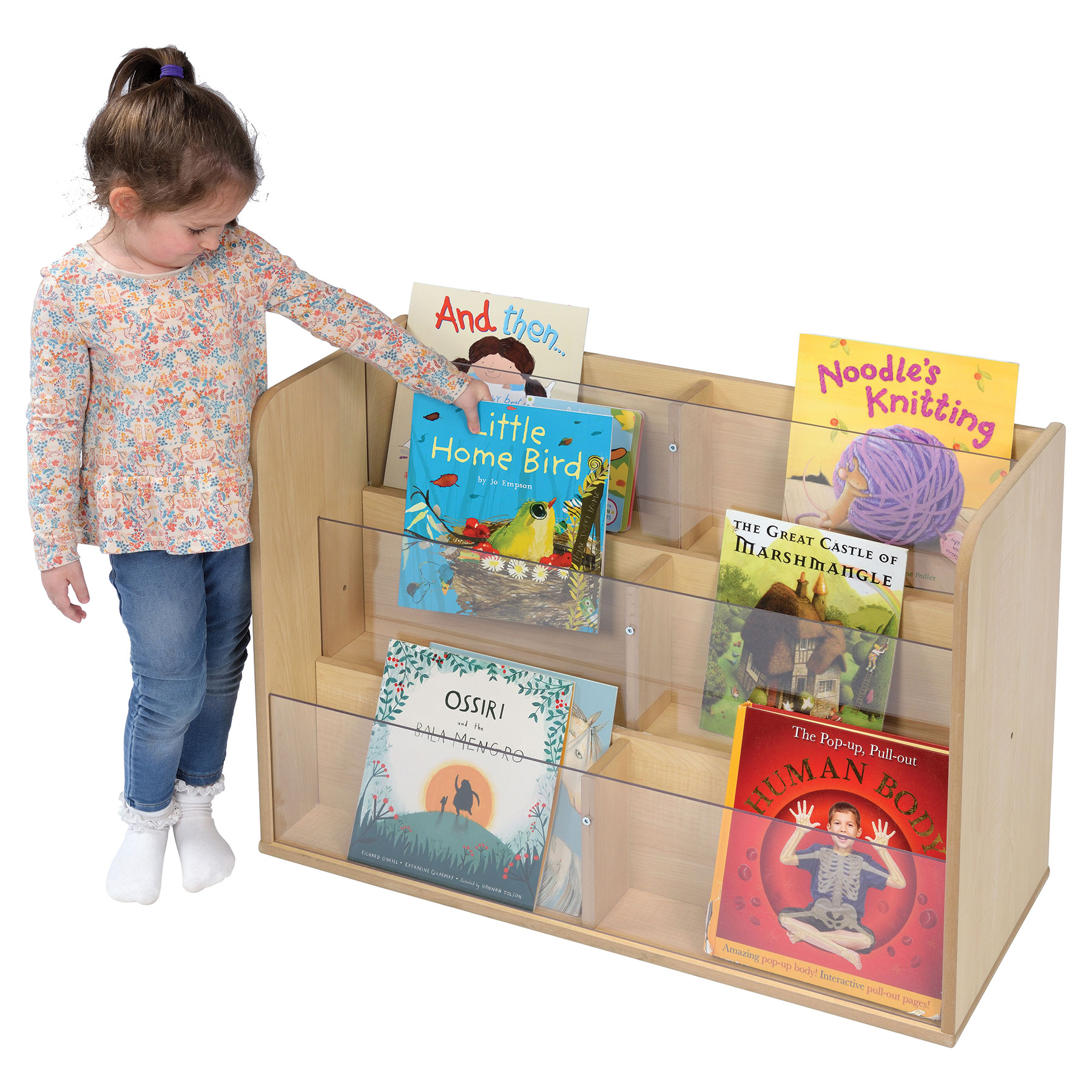 Solway Children's Single-Sided Perspex Book Box