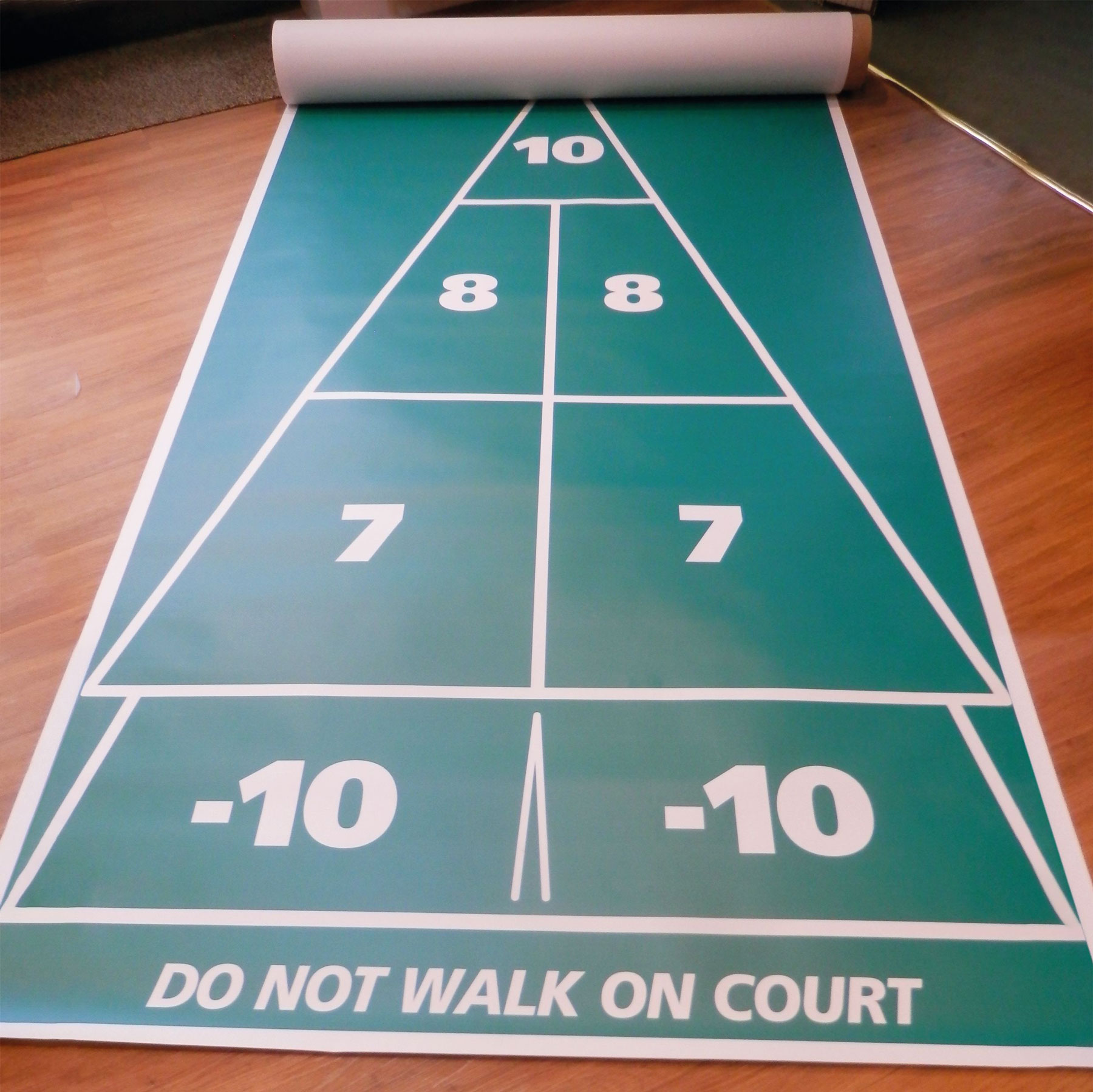 Shuffleboard Roll Out Court
