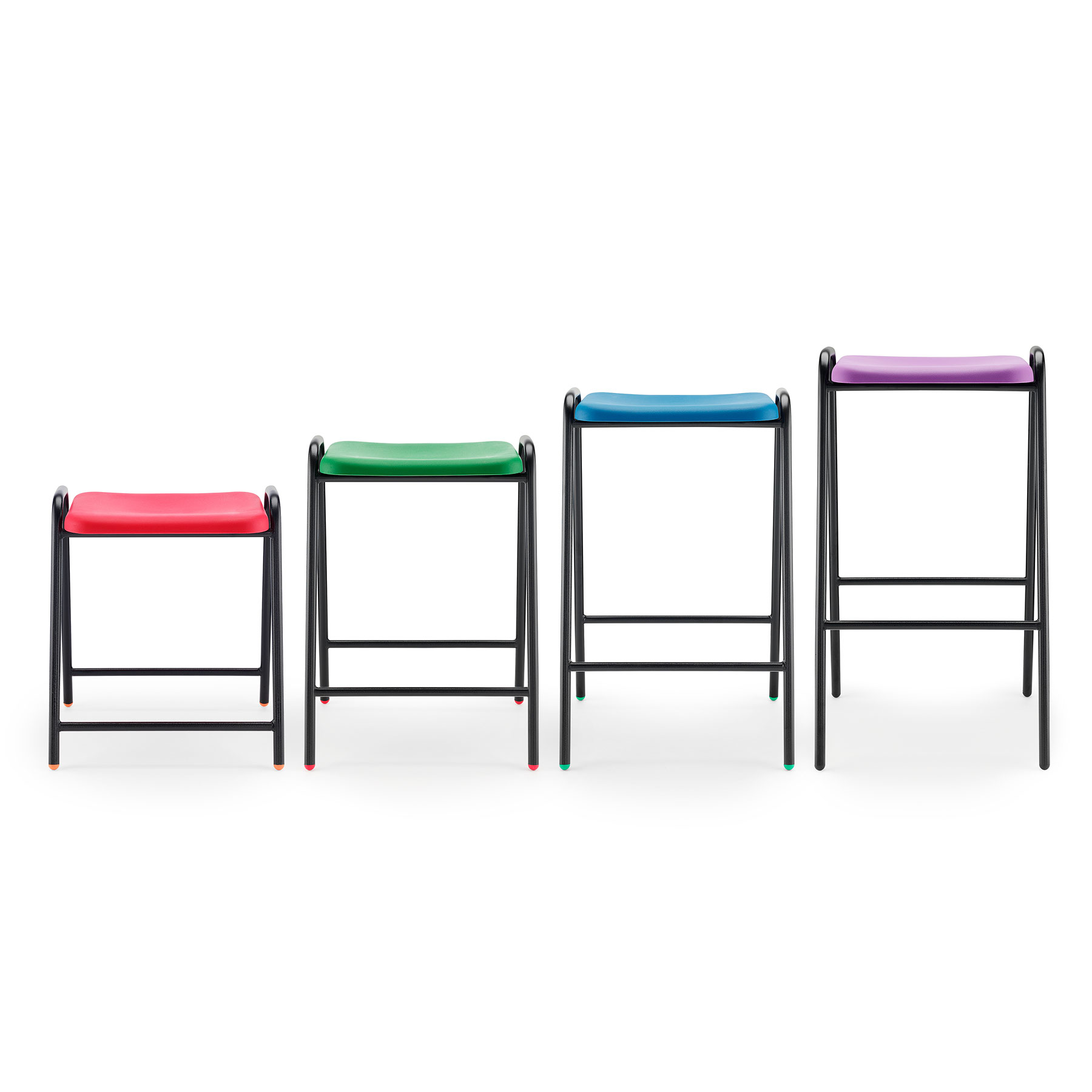 Robin Day Poly Flat-Top Lab & Craft Stool