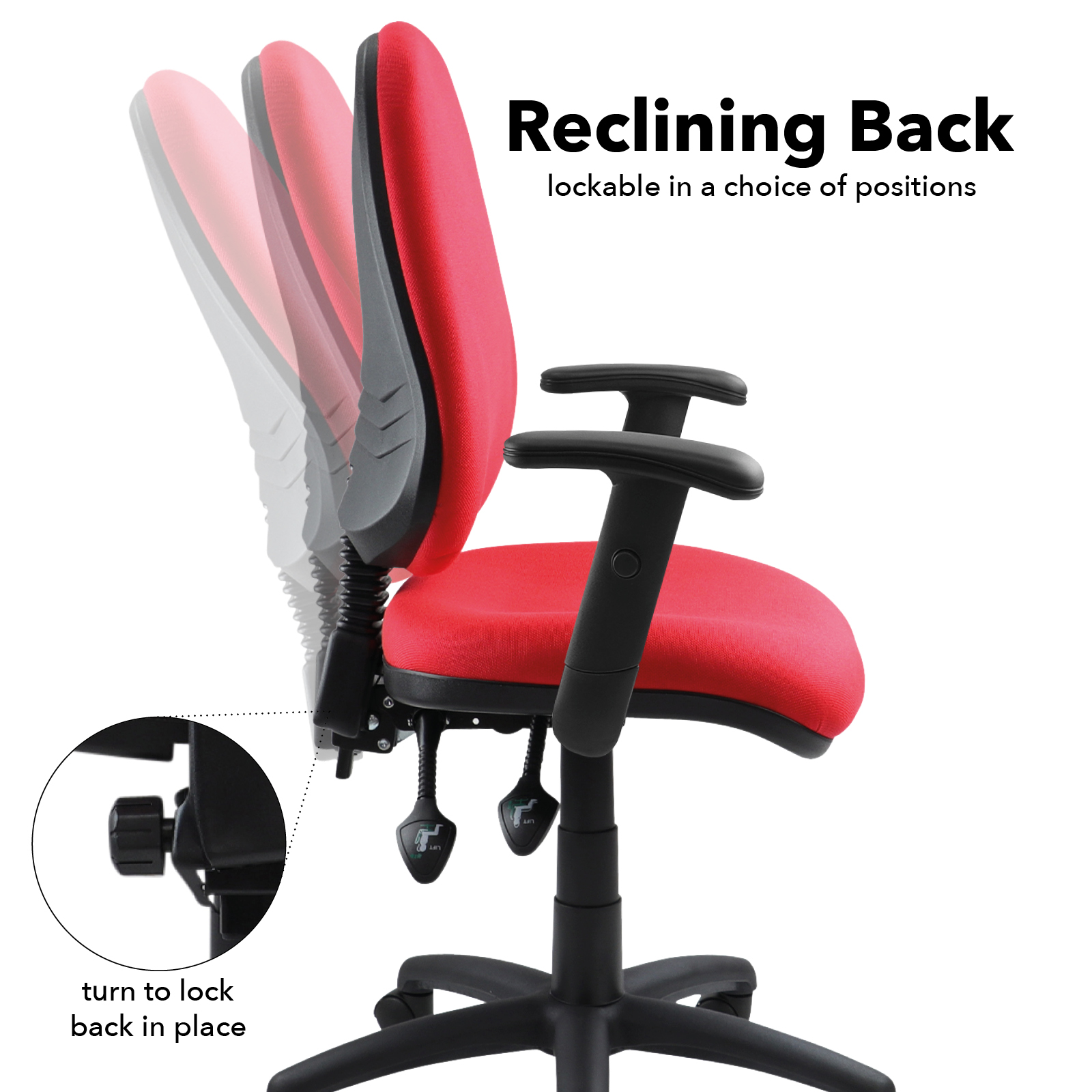 Vantage 100 2 lever PCB Operators Chair | theClassroom.co