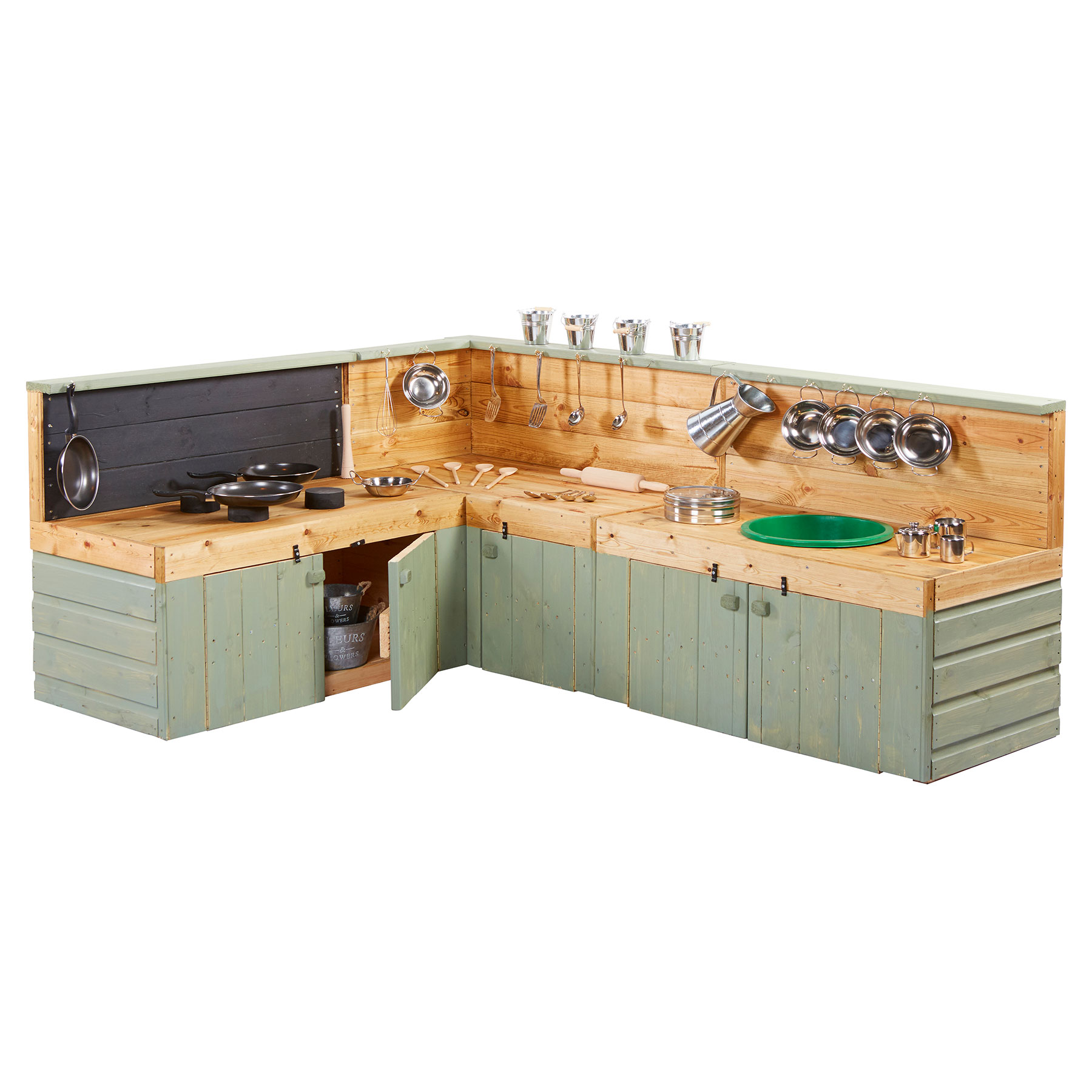 Children's Country Green Corner Kitchen