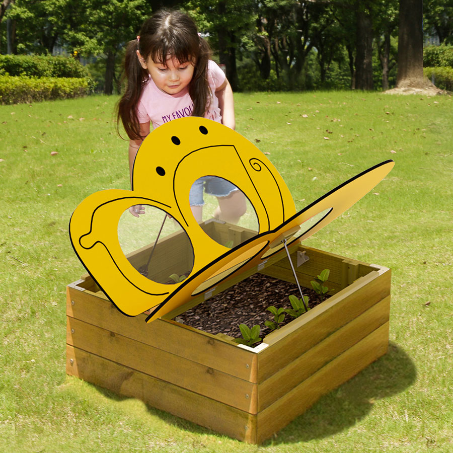 Children's Outdoor Butterfly Flower Bed