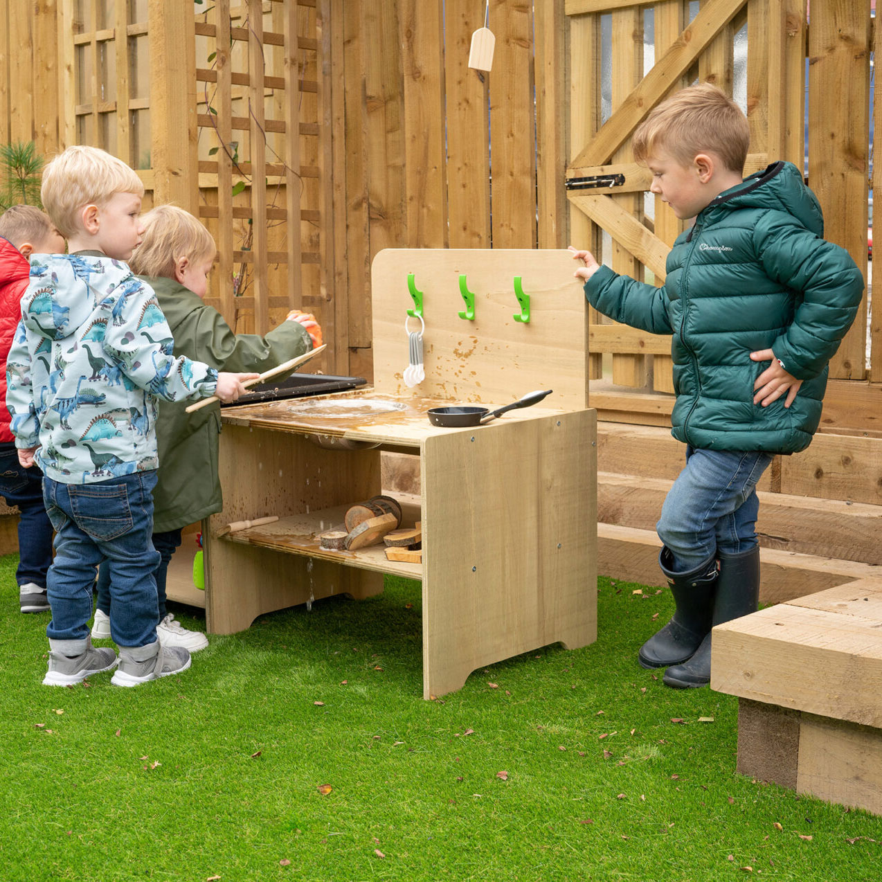 Children's Outdoor Low-Level Kitchen