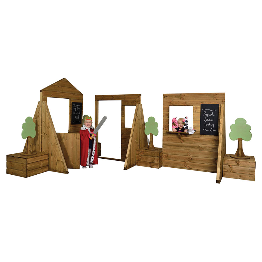 Children's Outdoor Town Play Set