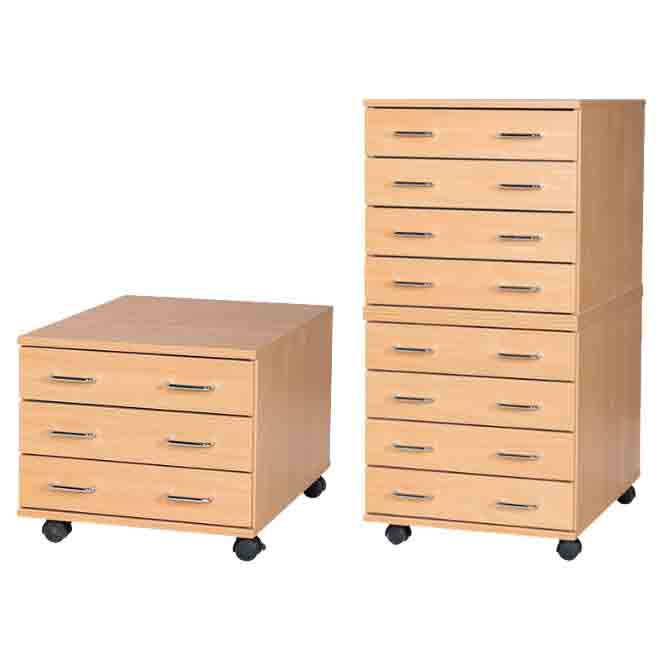 Classroom Planchest A2 Paper Drawer System